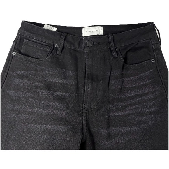 Dear John Black Bootcut Jeans Women's Size 29 Mid Rise Stretch Denim - Picture 3 of 6